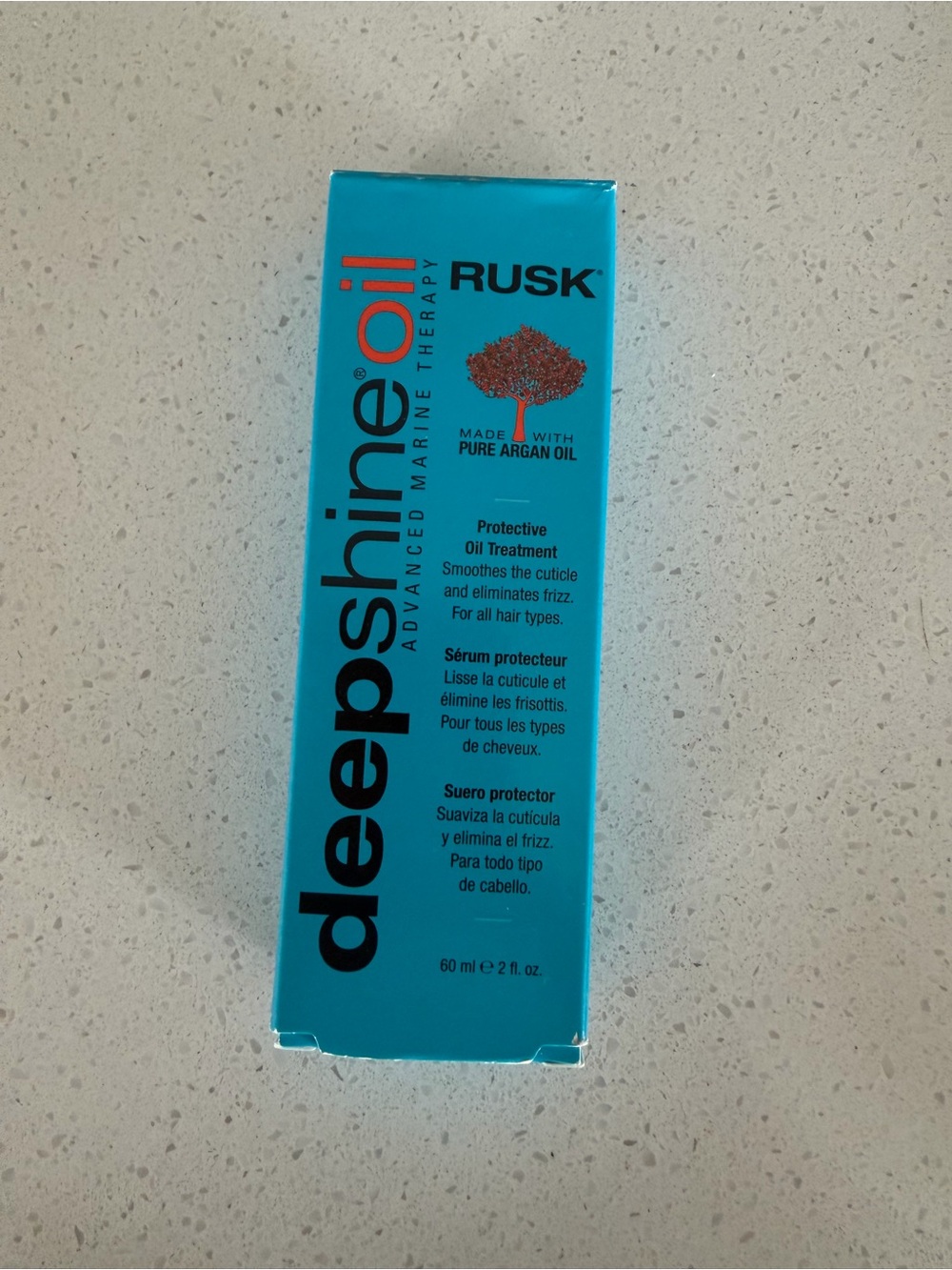 RUSK Deepshine Oil Protective Hair Treatment - Turquoise